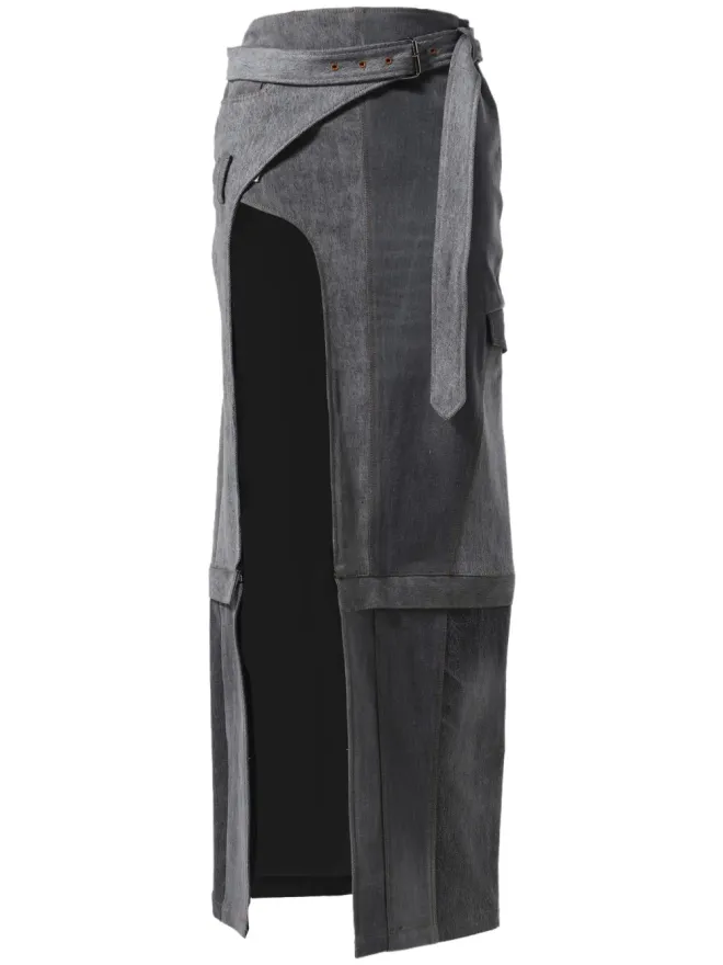 SRVC Studio SRVC Studio ラップデニムスカートの商品画像