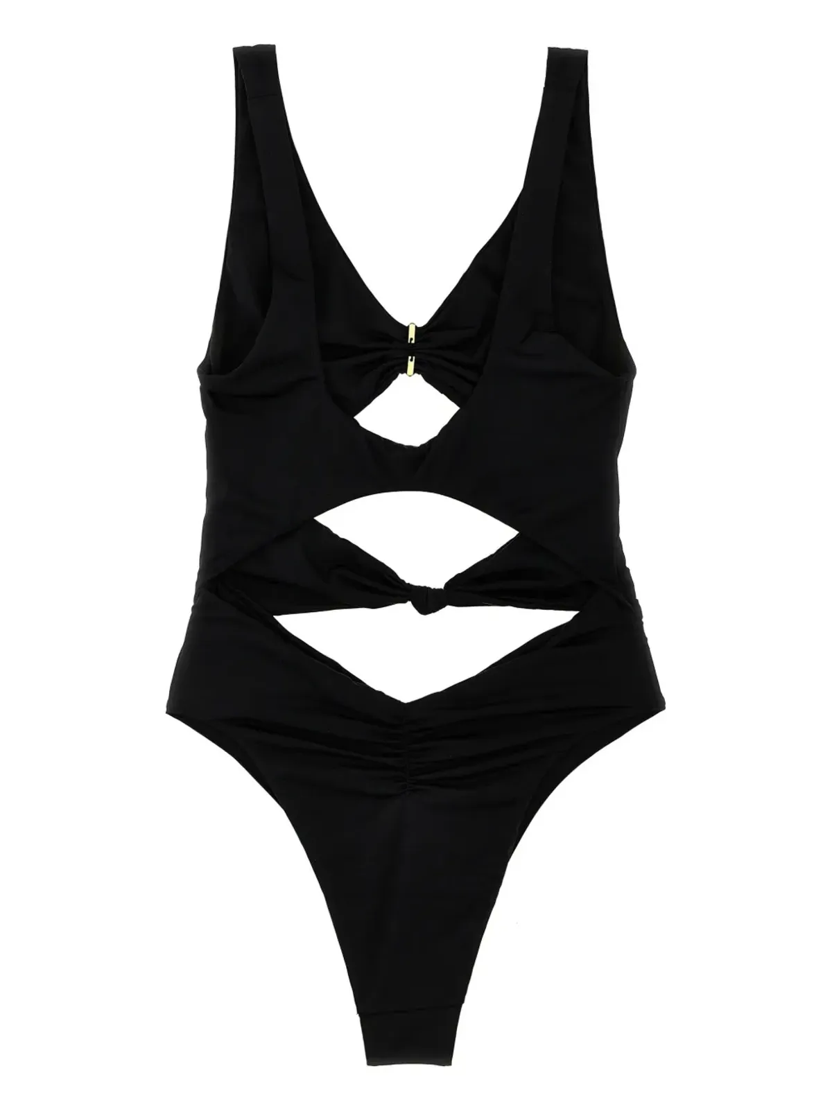 Elisabetta Franchi ノットディテール水着 - 画像2