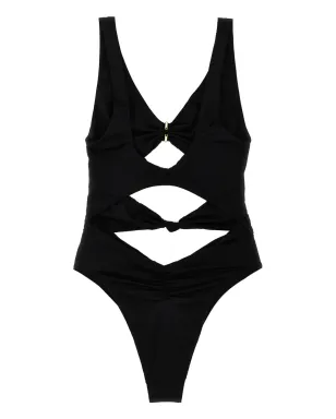 Elisabetta Franchi ノットディテール水着 - サムネイル2