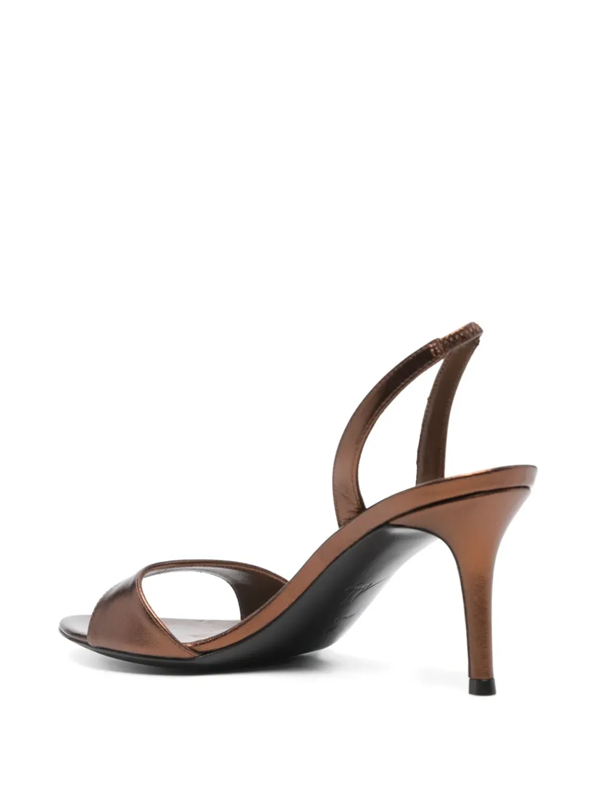 Giuseppe Zanotti 70mm Lilibeth サンダル - ブラウン - 画像3