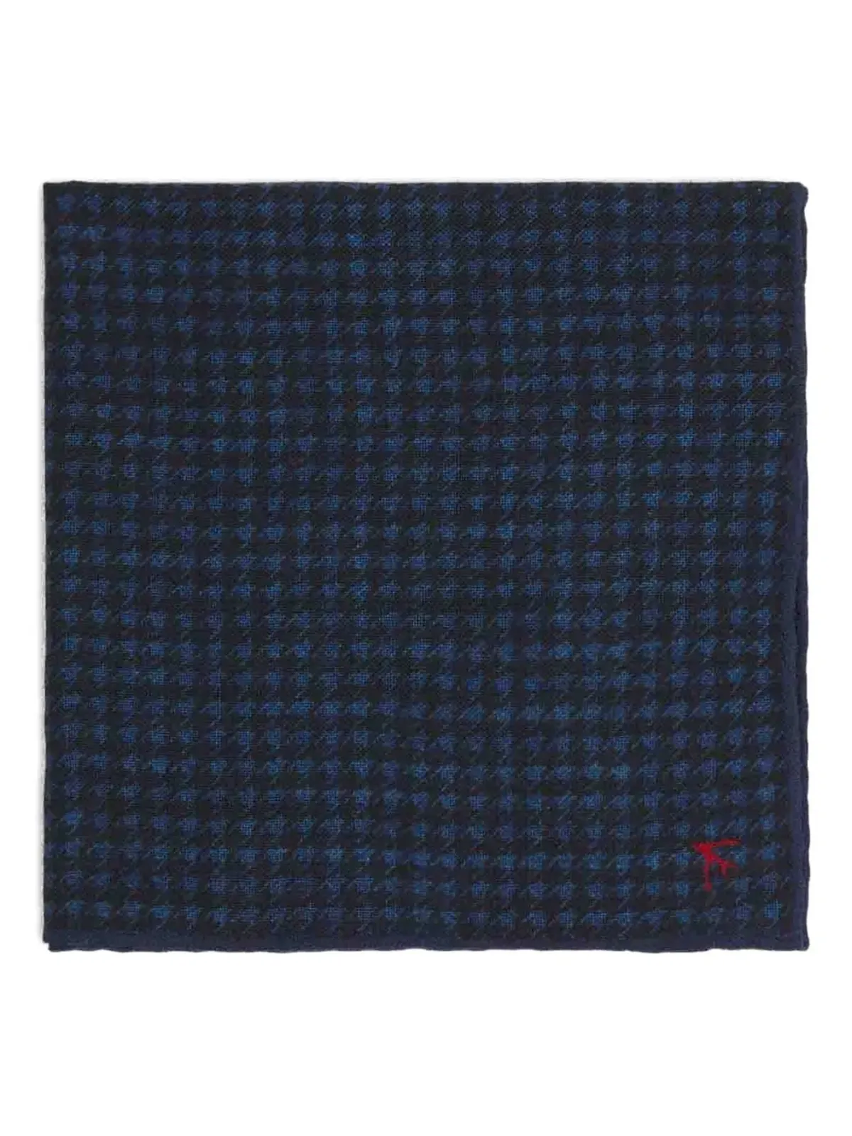 Isaia チェックプリントスカーフ - 画像1