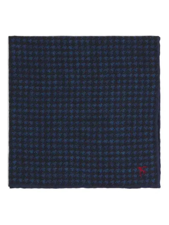 Isaia Isaia チェックプリントスカーフの商品画像