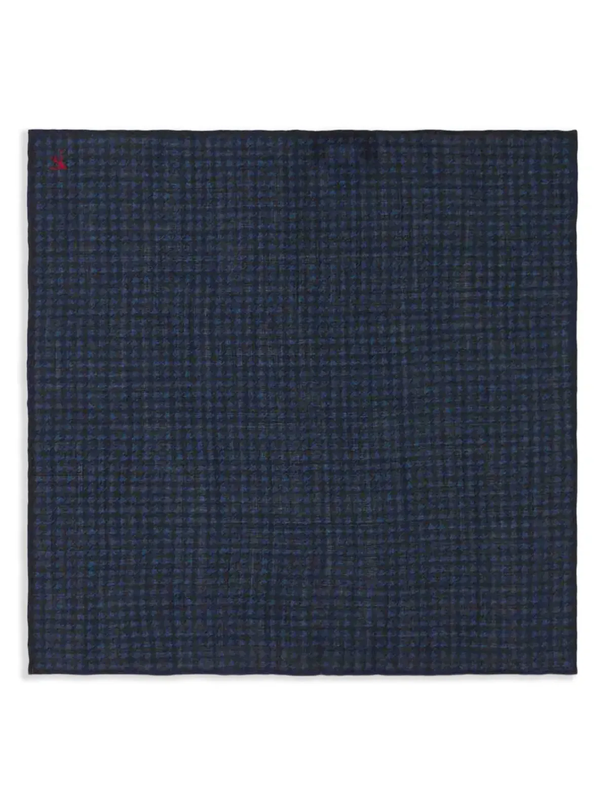 Isaia チェックプリントスカーフ - 画像2