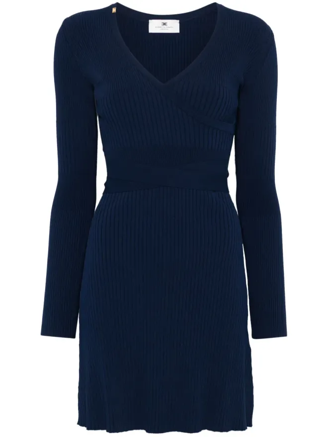 Elisabetta Franchi Elisabetta Franchi ニットミニドレスの商品画像