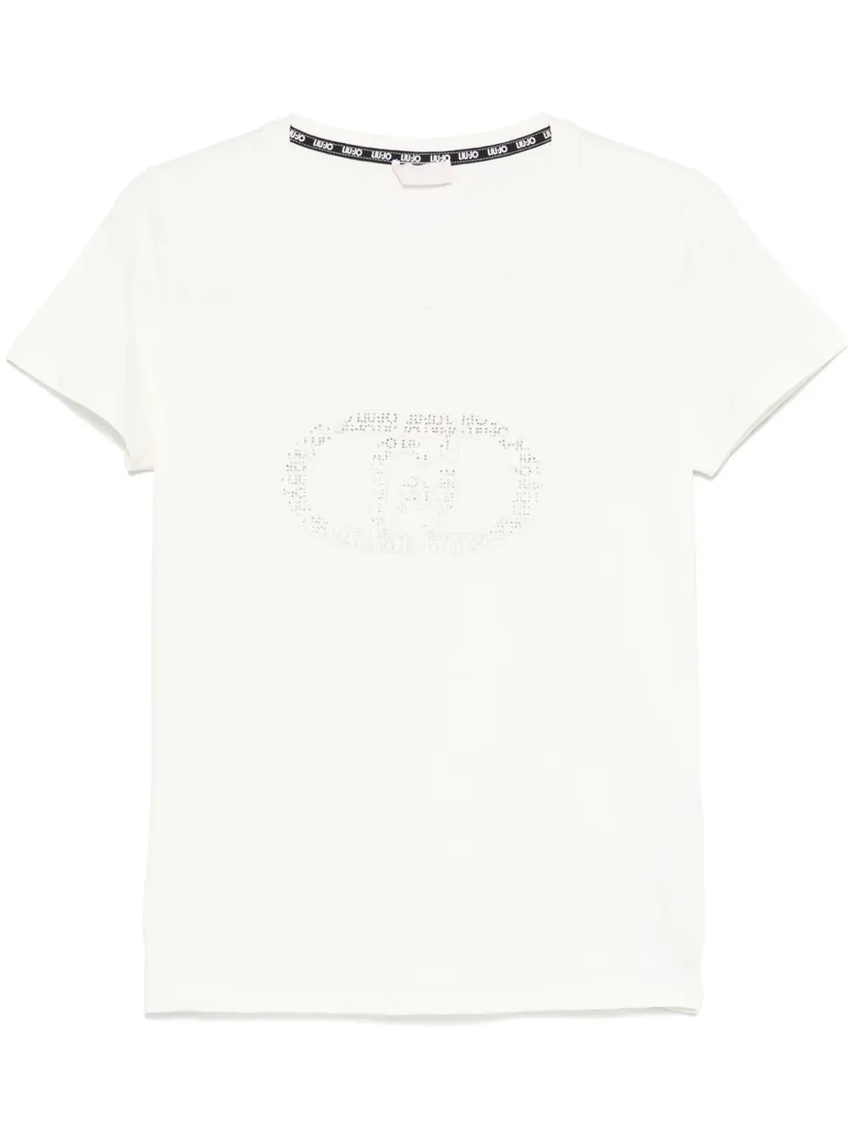 LIU JO ロゴアップリケ Tシャツ - ホワイト - 画像1