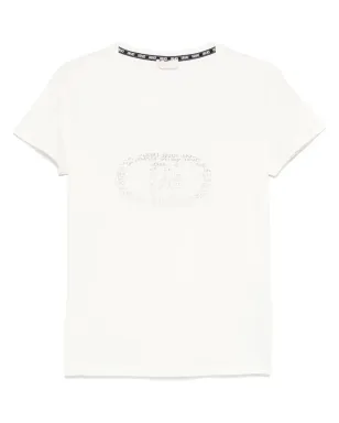 LIU JO ロゴアップリケ Tシャツ - ホワイト - サムネイル1