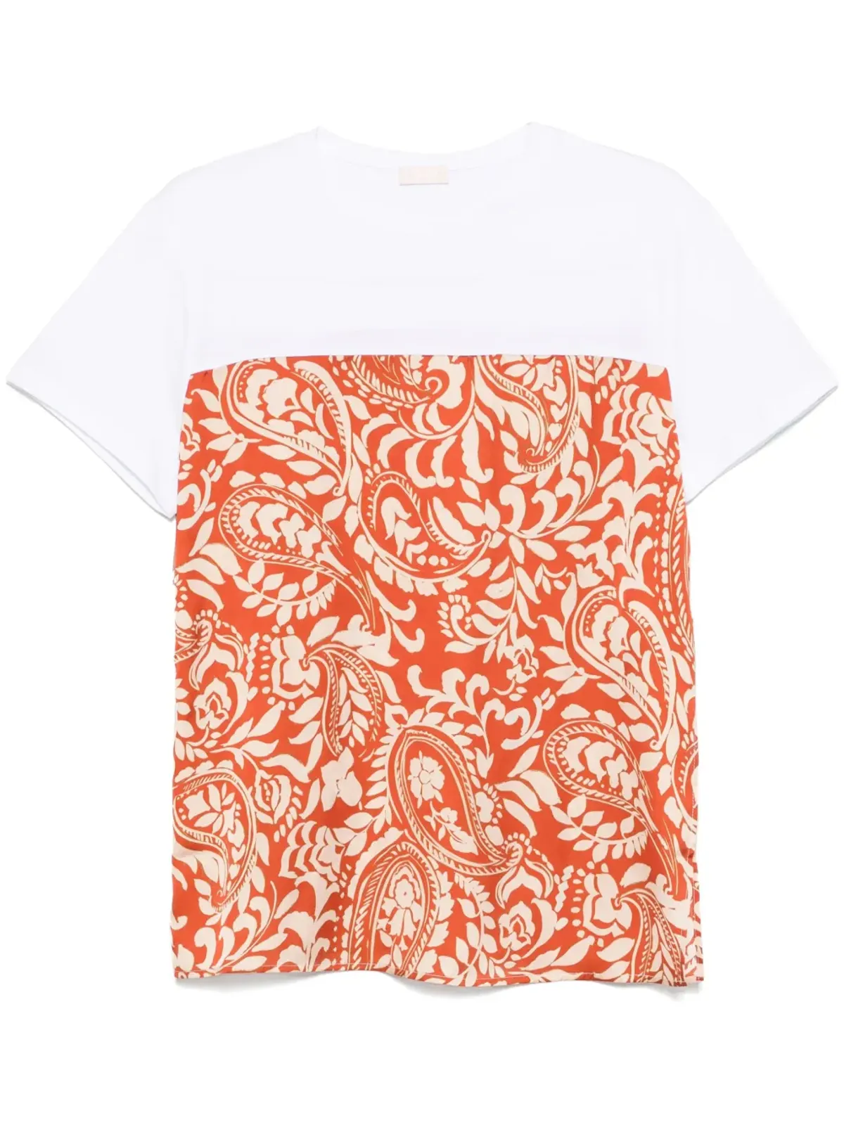 LIU JO ペイズリープリントTシャツ - ホワイト - 画像1