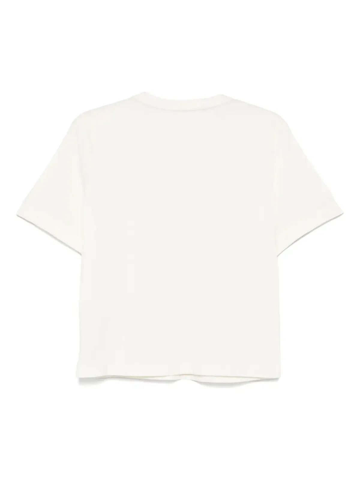 LIU JO クリスタルロゴ Tシャツ - ホワイト - 画像2