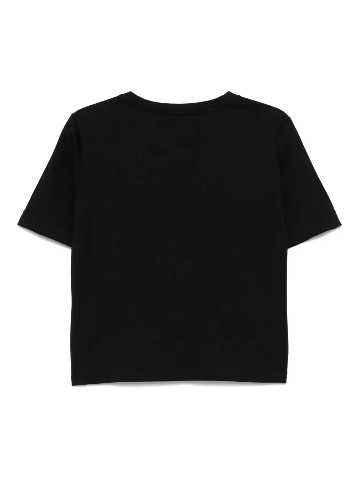 LIU JO クリスタルエンブリッシュ ロゴ Tシャツ - 画像2