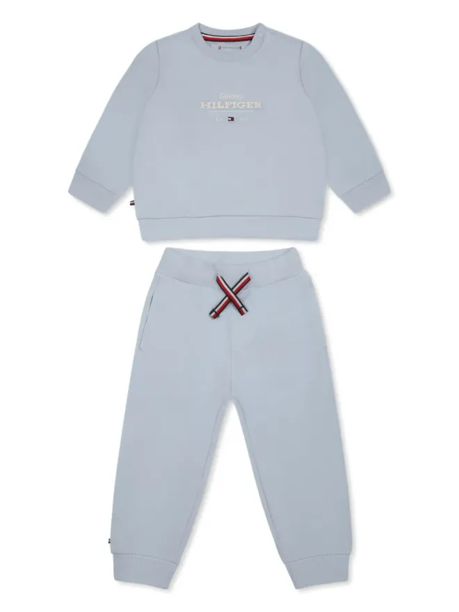 Tommy Hilfiger Junior Tommy Hilfiger Junior ロゴプリント トラックスーツセットの商品画像