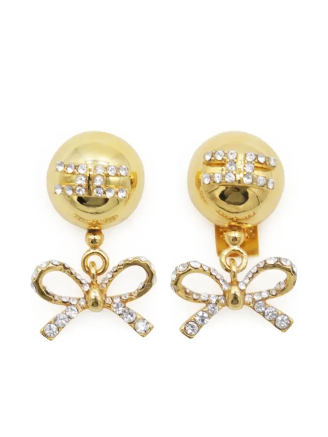 Elisabetta Franchi Elisabetta Franchi ドロップピアス - ゴールドの商品画像