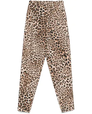 A Paper Kid ヒョウ柄パンツ - サムネイル1