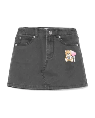 Moschino Kids デニムミニスカート - サムネイル1