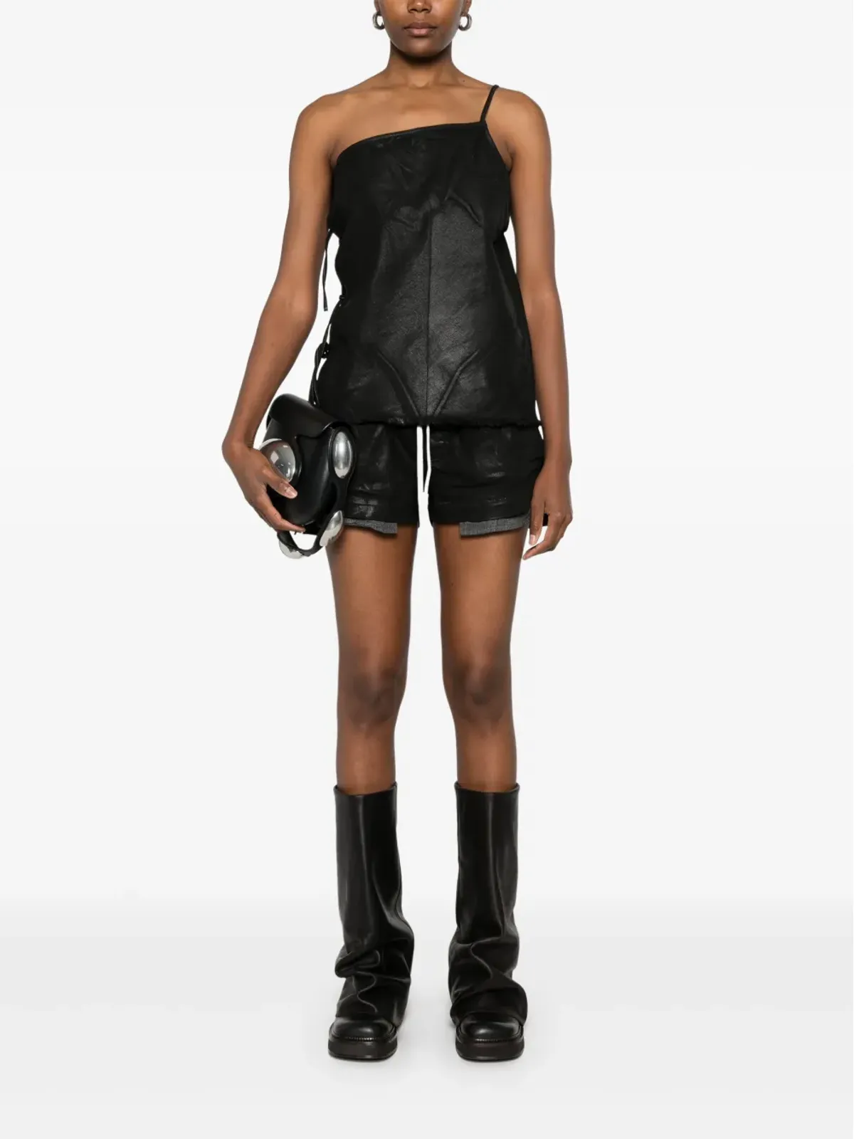 Rick Owens DRKSHDW タコトップ - ブラック - 画像2
