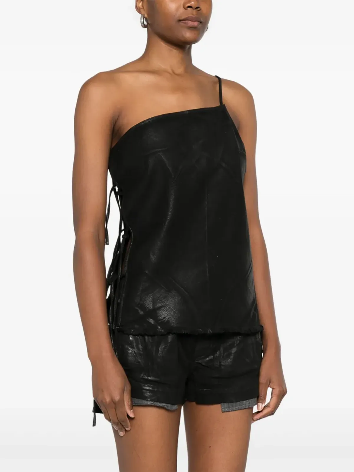 Rick Owens DRKSHDW タコトップ - ブラック - 画像3