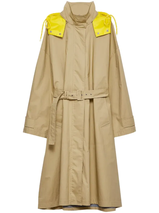 Prada Prada テクニカルポプリン レインコートの商品画像