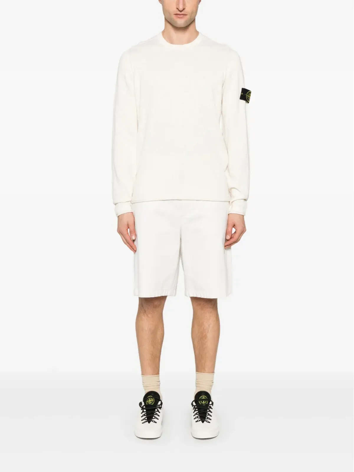 Stone Island コンパスパッチ セーター - 画像2
