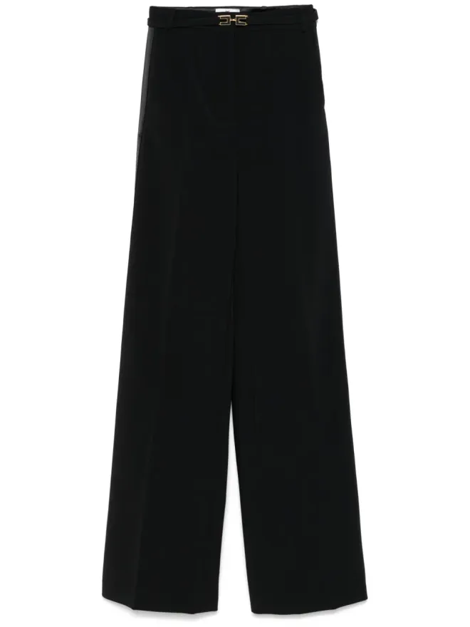 Elisabetta Franchi Elisabetta Franchi ベルト付きパンツ ブラックの商品画像