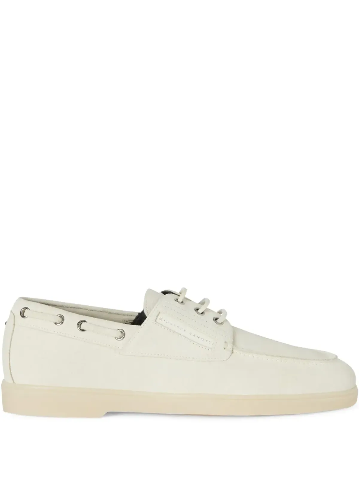 Giuseppe Zanotti ボートシューズ スエード - 画像1
