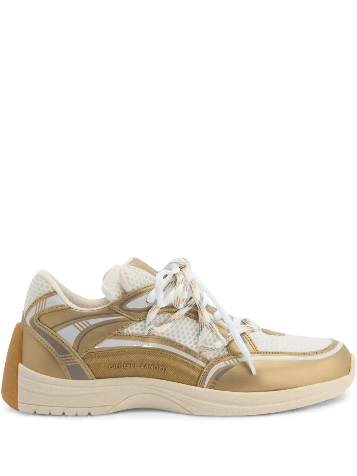 Giuseppe Zanotti レザー スニーカー ホワイト - 画像1