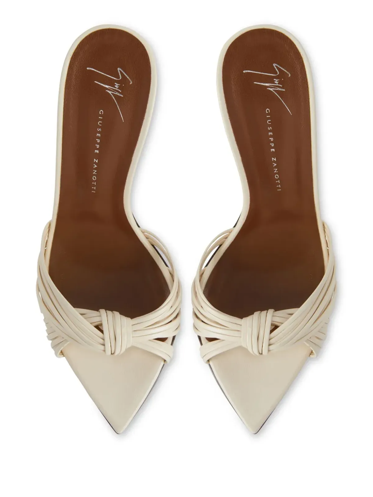 Giuseppe Zanotti イントリゴ ノット サンダル - 画像4