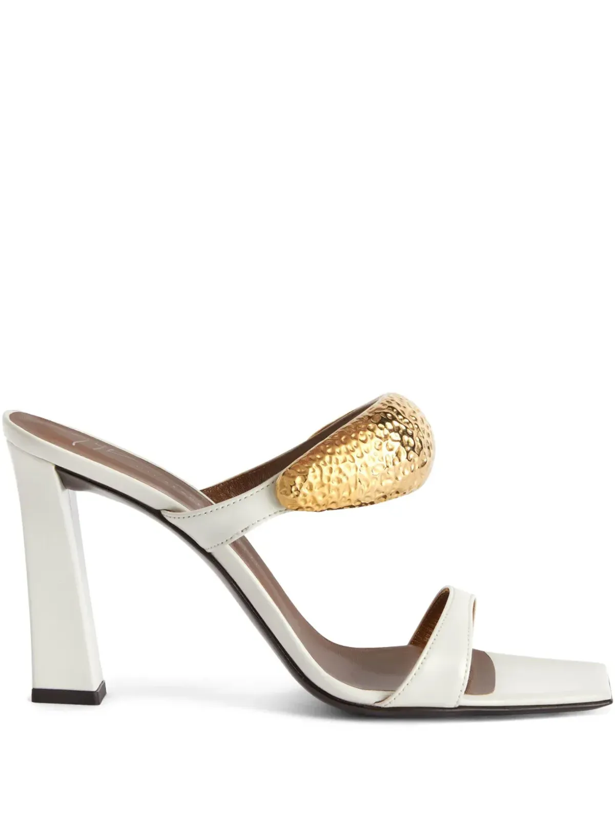 Giuseppe Zanotti GZ-Ania レザーサンダル - 画像1