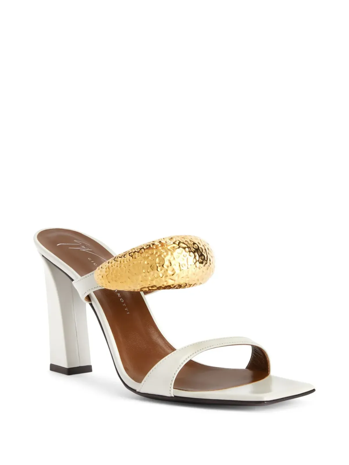 Giuseppe Zanotti GZ-Ania レザーサンダル - 画像2