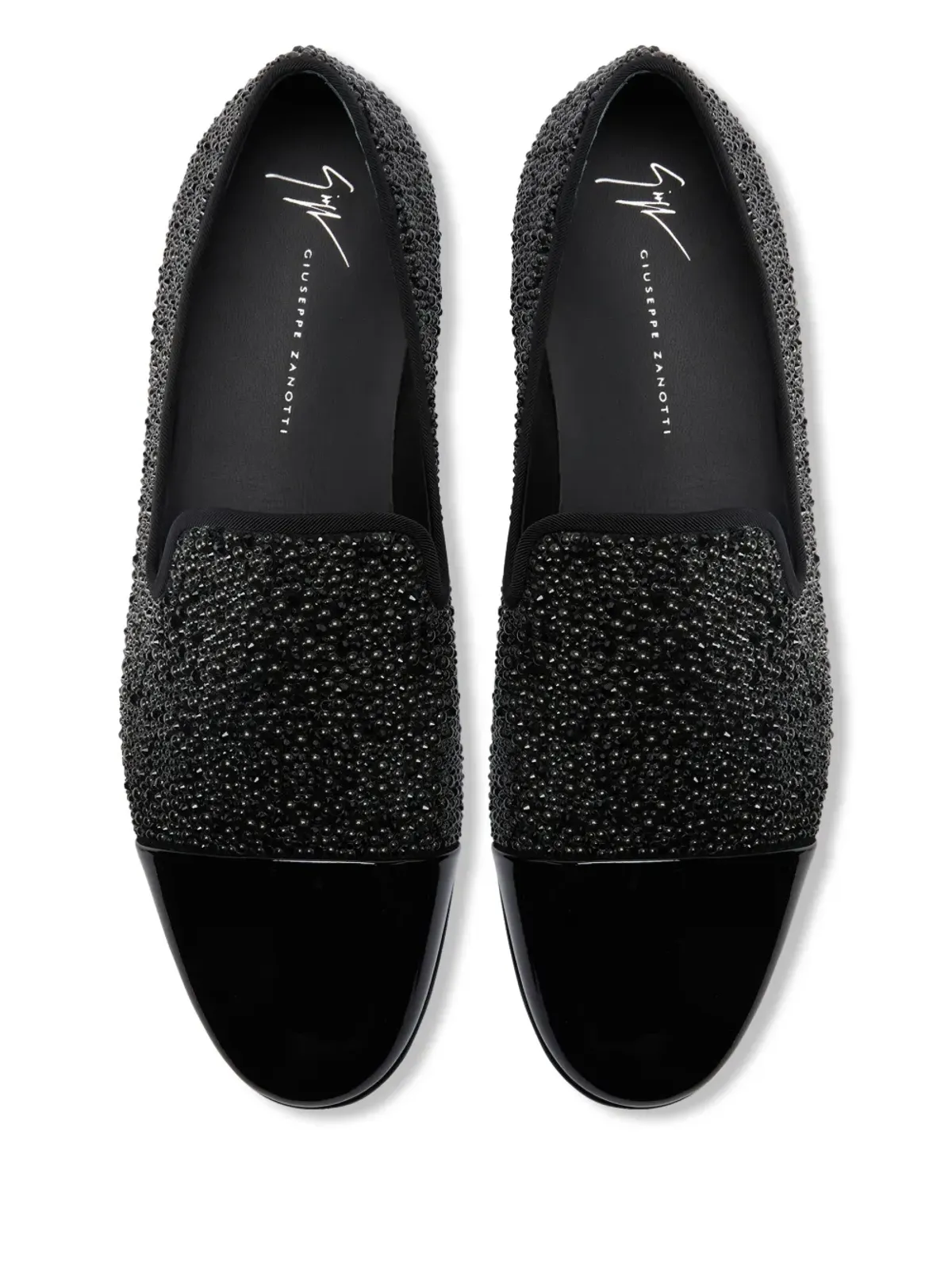 Giuseppe Zanotti ルイス ローファー ブラック - 画像4