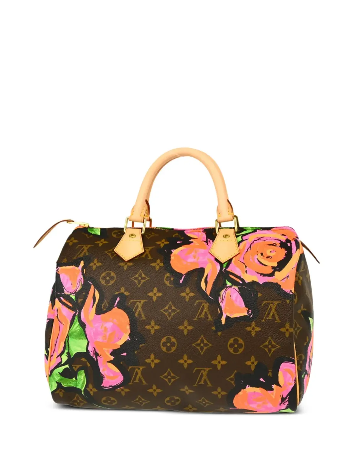 Louis Vuitton ビンテージ x Stephen Sprouse 2008 Speedy 30 ハンドバッグ - ブラウン - 画像2