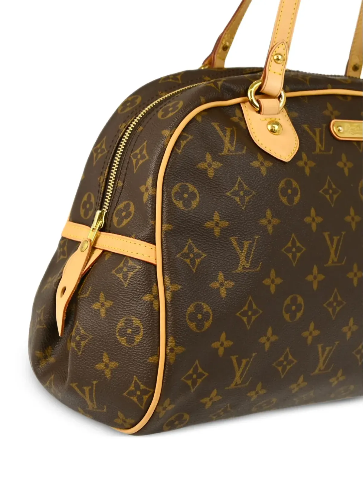 ビンテージ Louis Vuitton Montorgueil GM トートバッグ - ブラウン - 画像3