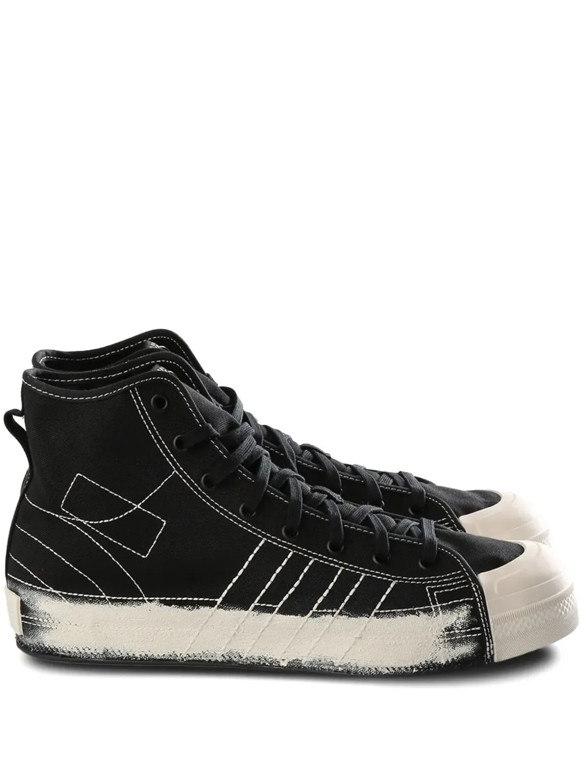 Y-3 Nizza Hi スニーカー - 画像1