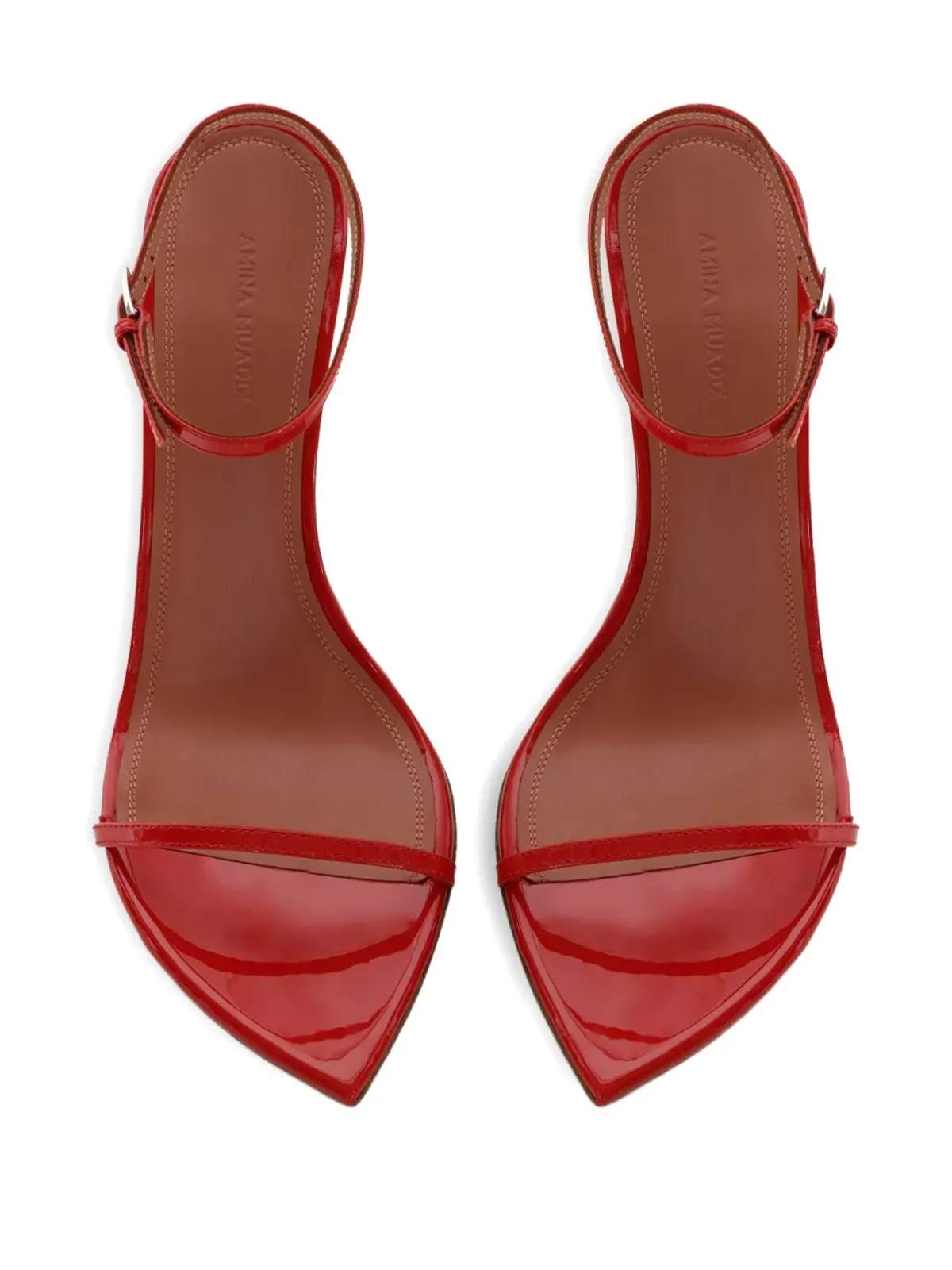 Amina Muaddi ブルナ ストラッピーサンダル - 画像3