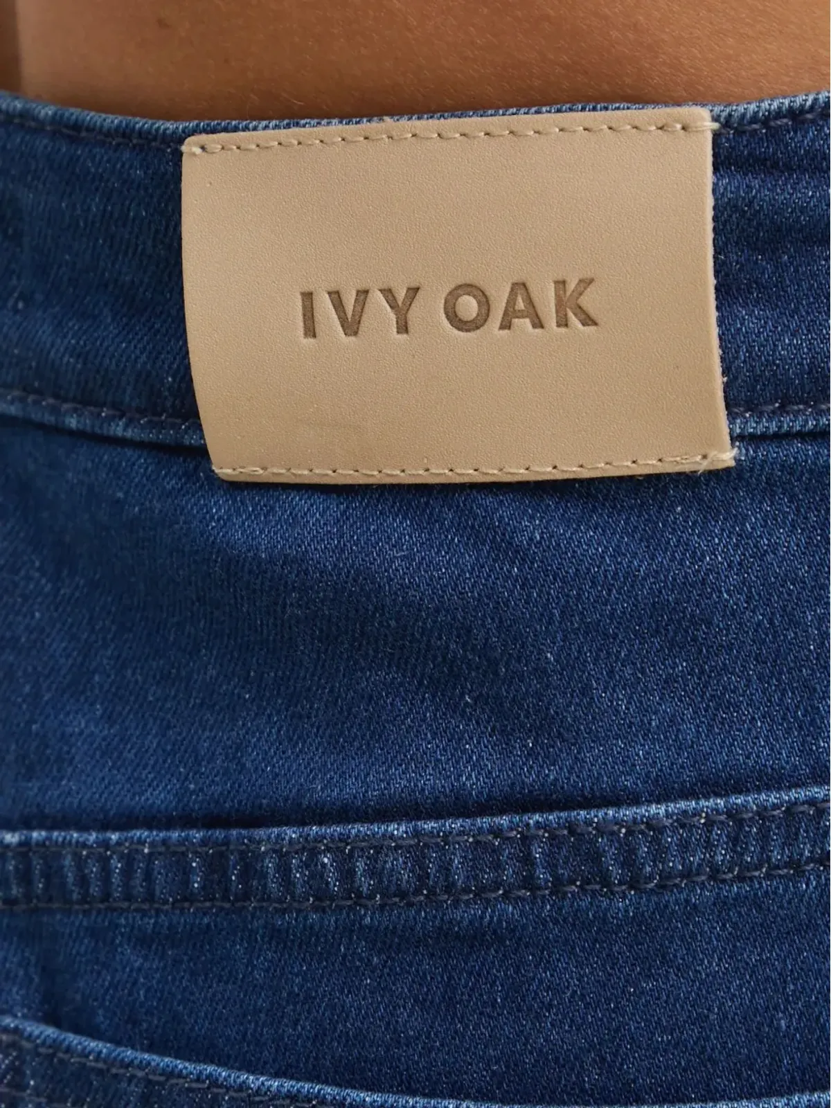 IVY OAK ベルトループ付きワイドレッグジーンズ - 画像4