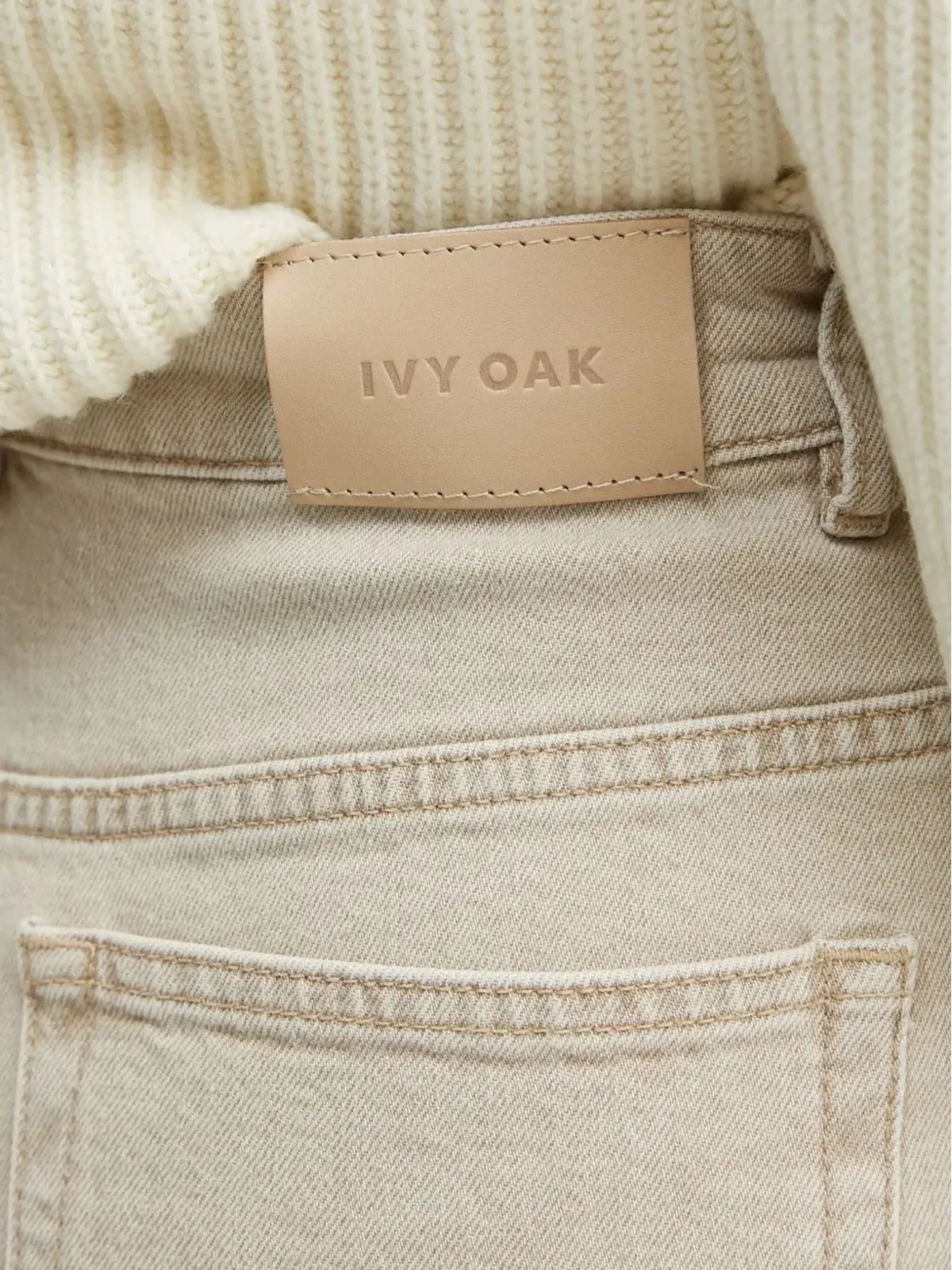 IVY OAK プリジャンカ ワイドレッグジーンズ - 画像3