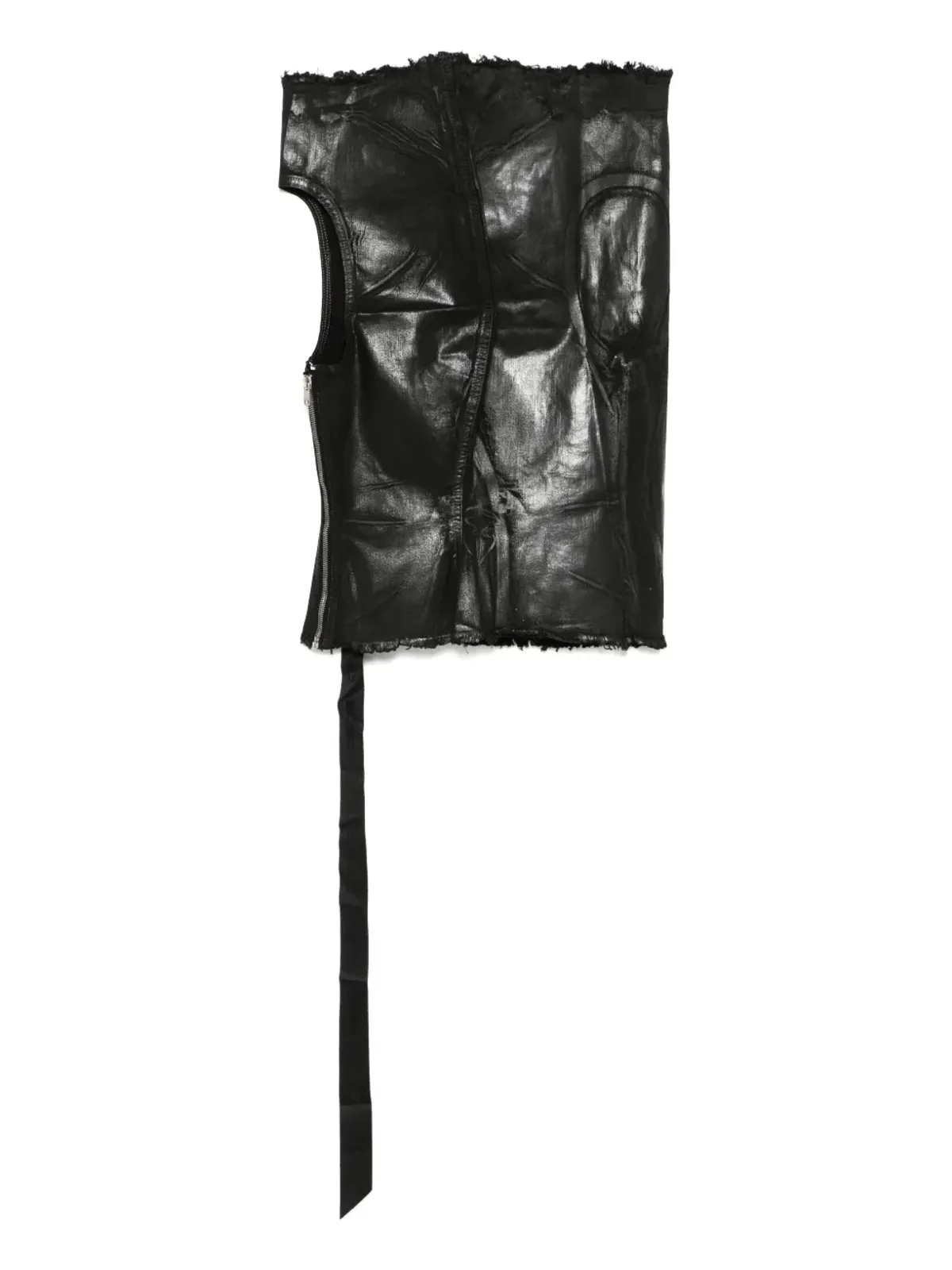 Rick Owens DRKSHDW アテナトップ ブラック - 画像2