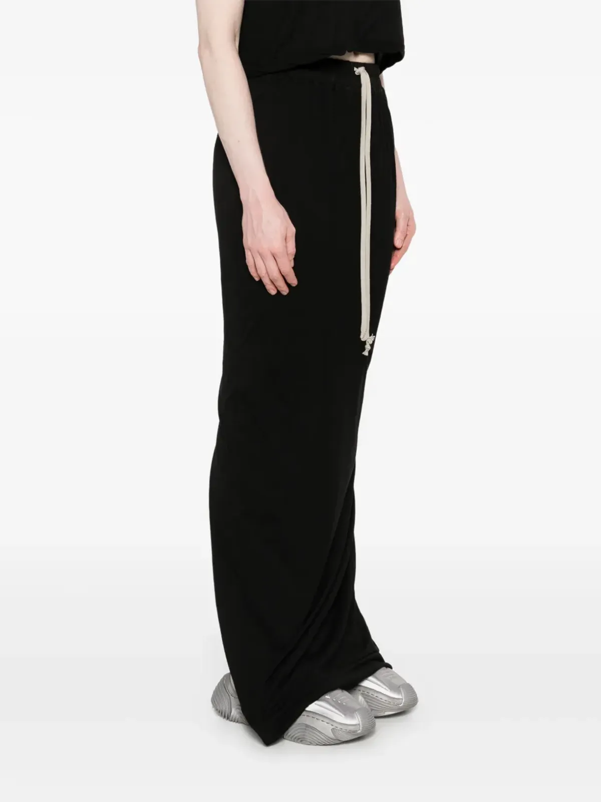 Rick Owens DRKSHDW ピラー マキシスカート - ブラック - 画像3