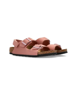Birkenstock Kids ミラノサンダル ピンク - サムネイル1