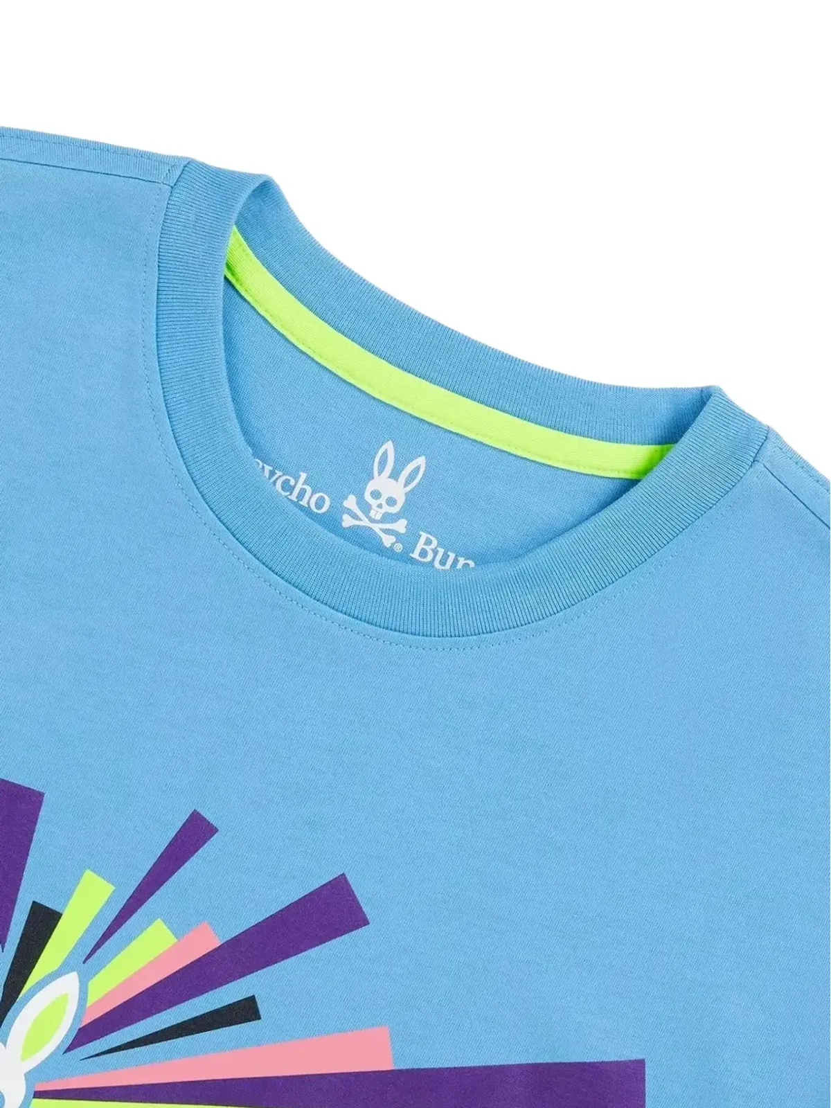 Psycho Bunny シューベルトプリント「Cornflower」Tシャツ - 画像2