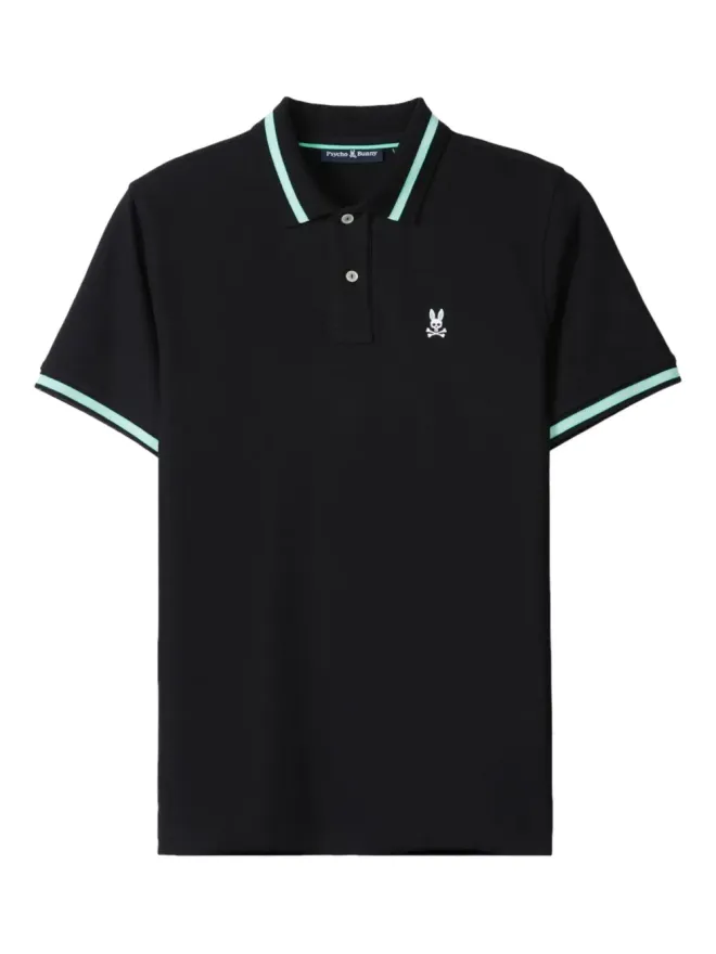 Psycho Bunny Psycho Bunny Irving Black polo shirtの商品画像