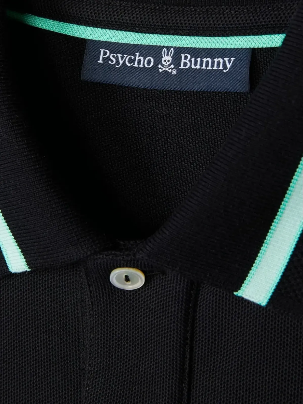 Psycho Bunny Irving Black polo shirt - 画像2