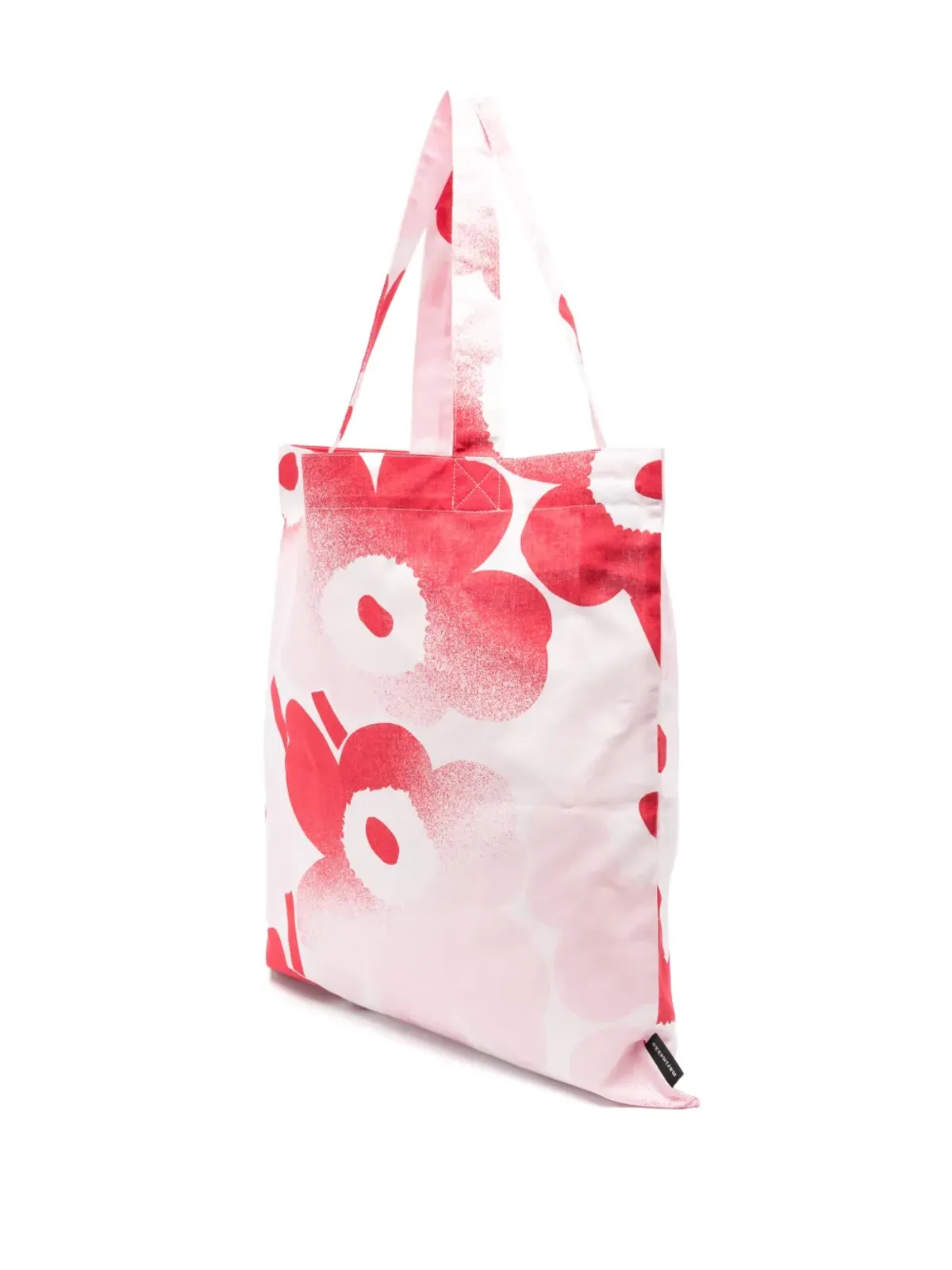Marimekko Unikko Häivähdys ピンクのトートバッグ - 画像3