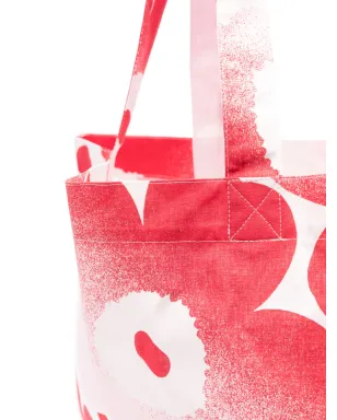 Marimekko Unikko Häivähdys ピンクのトートバッグ - サムネイル4