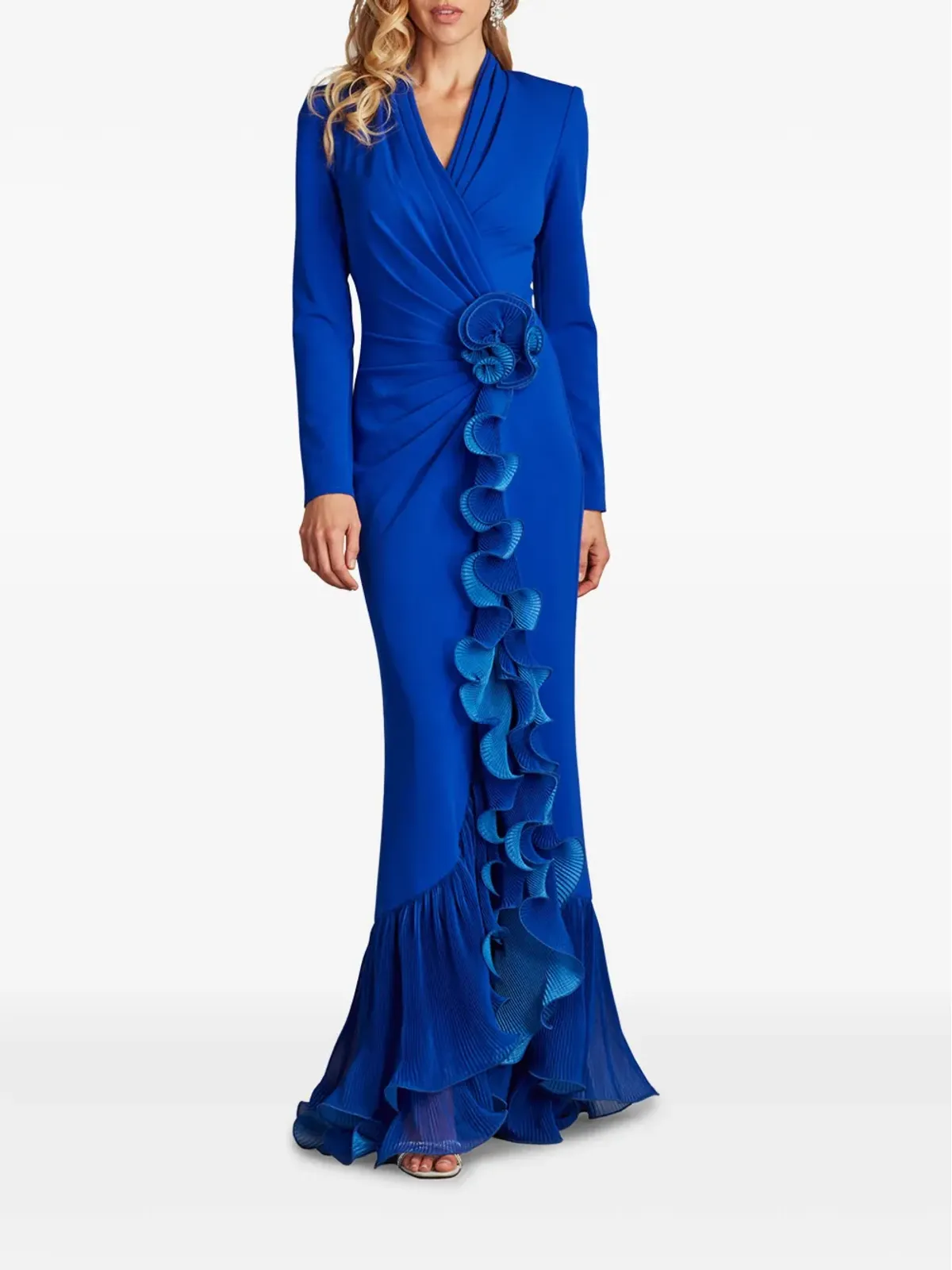 Tadashi Shoji マローンガウン - 画像2