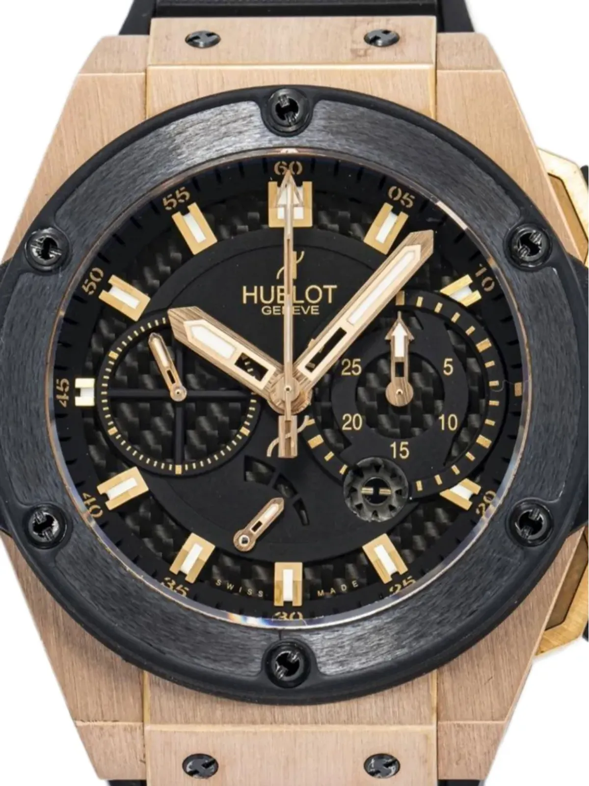 Hublot King Power 48mm ビンテージ ブラック - 画像3