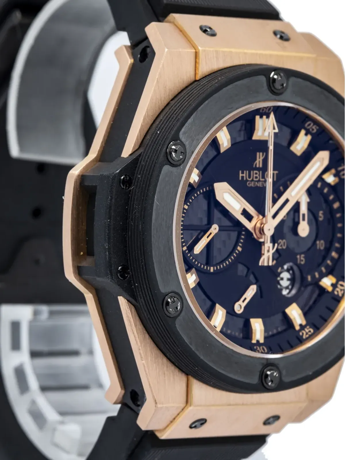 Hublot King Power 48mm ビンテージ ブラック - 画像4