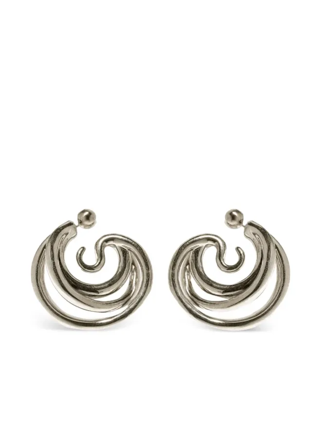 Panconesi Panconesi ポリッシュ仕上げピアスの商品画像