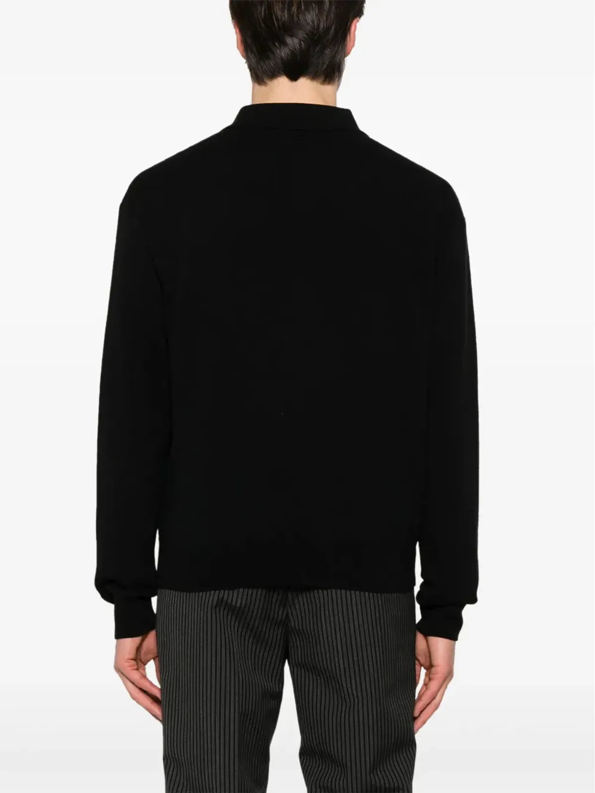 Saint Laurent ウールポロシャツ - 画像3