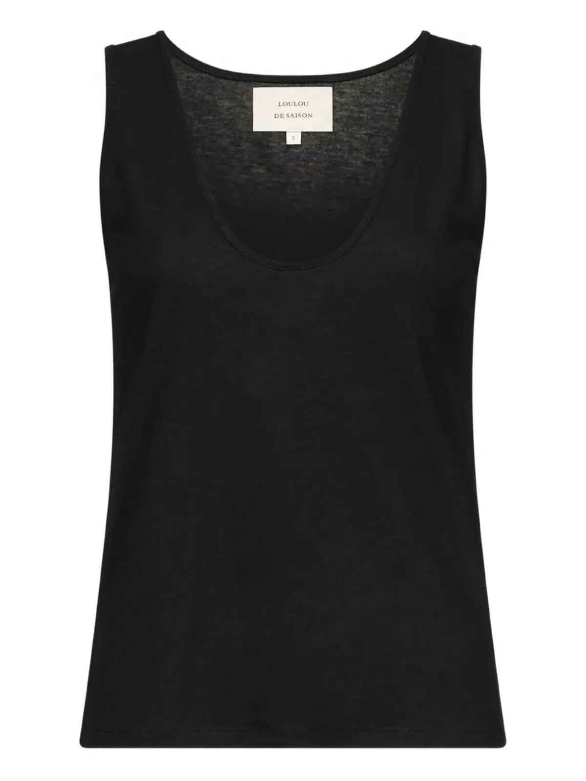 LouLou de Saison Albia top - Black - 画像1