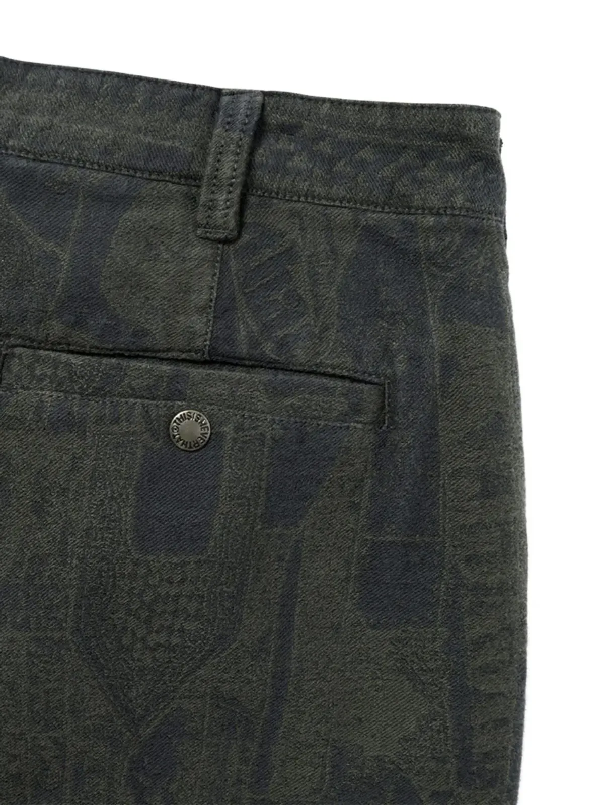 This Is Never That Crazy abstract-print trousers - 画像5