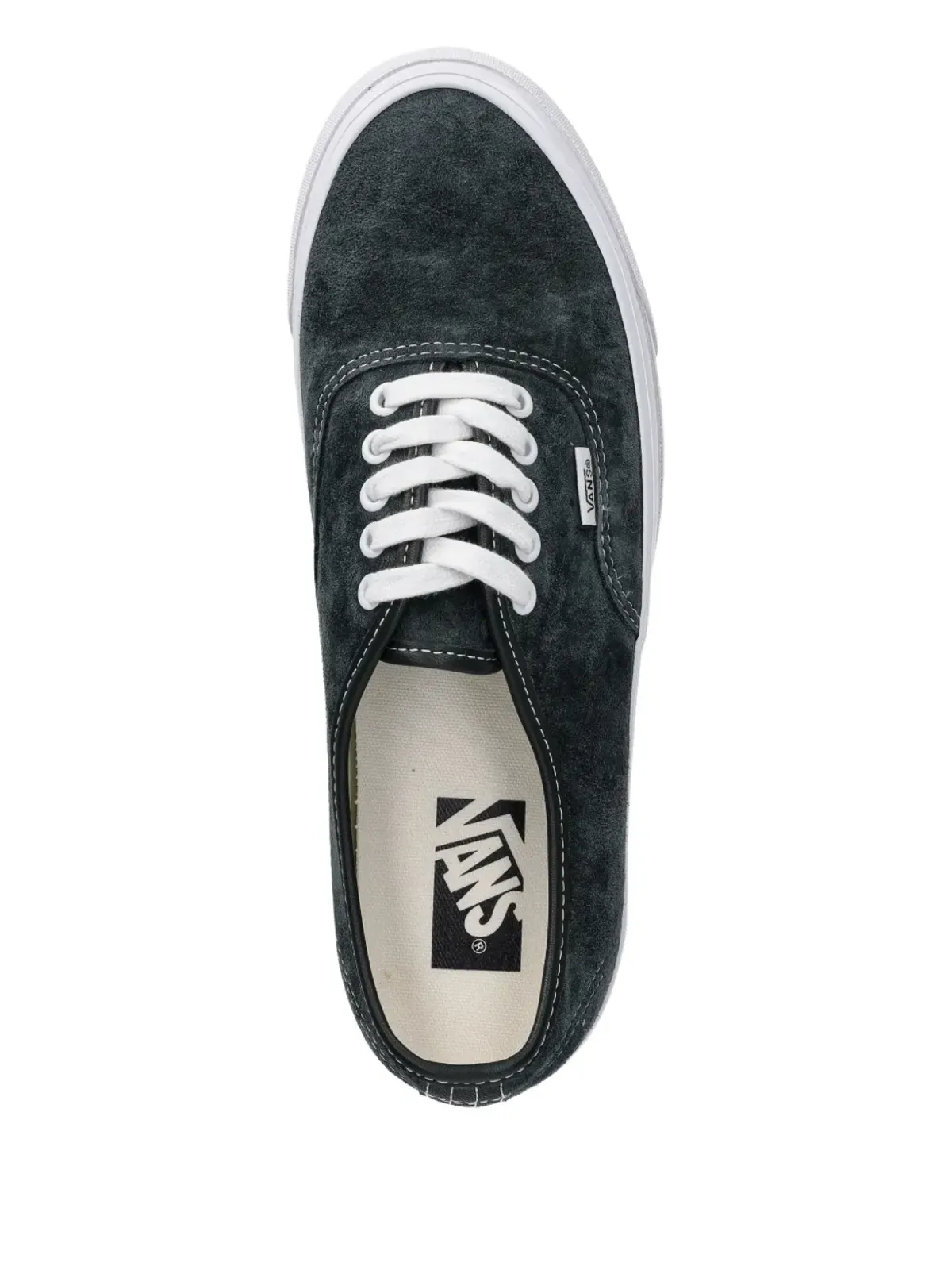 Vans Authentic suede sneakers - Green - 画像4